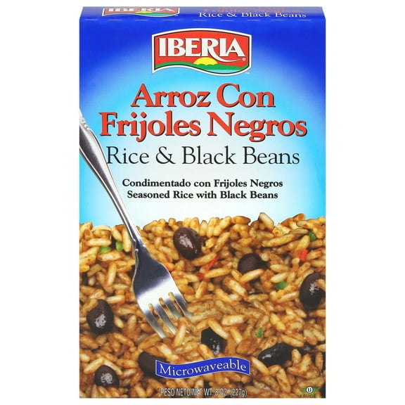 Iberia Rice & Black Beans 8 oz