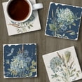 thumbnail image 5 of Thirstystone Bohemian Blue 4-Pack Tumbled Tile Coasters, 5 of 7