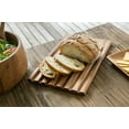 thumbnail image 5 of Ironwood Gourmet Sweep Off Bread Board, Acacia Wood, 5 of 6