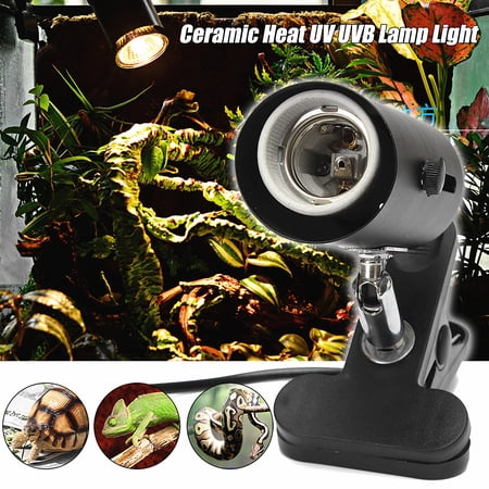 Adjustable 360° Rotation 300W Ceramic Heating UV UVB Lamp Light Holder Stand For Chicken Brooder Reptile Basking