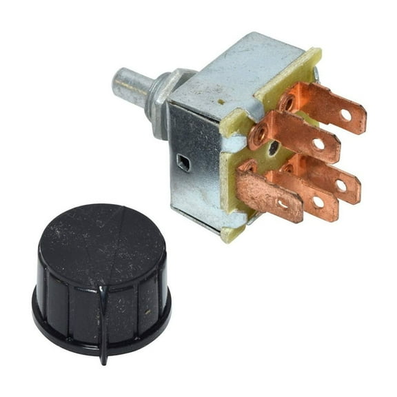 A/C Blower Switch 3 Speed 5 Copper Post Hvac System Switch Sw1000C For Truck
