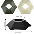 thumbnail image 3 of Vintage Camping Lantern Lampshade Hexagon Tent Lamps Shade para CARGO (Caqui), 3 of 3
