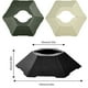thumbnail image 3 of Vintage Camping Lantern Lampshade Hexagon Tent Lamp Shade para CARGO (Verde militar), 3 of 3
