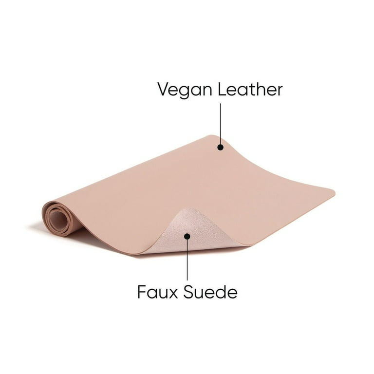 Vegan Leather Desk Pads, 23.6 x 13.7, Light Pink Vegan Leather Desk Pads, 23.6 x 13.7, Light Pink