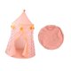 thumbnail image 4 of Tienda de campaña infantil tipo tipi, ideal como regalo de cumpleaños, para picnics, carnavales y parques. Rosa, 4 of 9