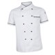 thumbnail image 2 of Chaqueta de manga corta, Chaqueta, Ropa, Chaqueta, Chef, Ropa de trabajo para hostelería, Trabajo 1Blanco, 2 of 8
