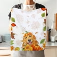 thumbnail image 5 of 4 Pcs Fall Dogs Kitchen Towel, 100% Cotton Thanksgiving Maple Leaf Dish Towel 26"x18", Housewarming Gifts Holiday Decorative Tea Towels for Dining Home, 5 of 5