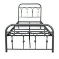 thumbnail image 6 of alazyhome Twin Platform Metal Bed Frame, Easy Assembly, Black, 6 of 6