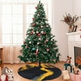 thumbnail image 7 of Picia Sunset River Pine Trees Print Christmas Tree Skirt , Christmas Tree Skirt Ornaments for Merry Christmas Holiday Party Decorations Indoor Outdoor-36", 7 of 7