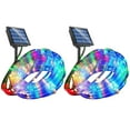 thumbnail image 1 of Solar Powered LED Rope Lights 40Ft 100 LEDs 8 Modes Color Changing Tube Light Waterproof Fairy Lights For Outdoor Indoor Use, 1 of 7