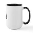 thumbnail image 2 of CafePress - Vintage Bat Large Mug - 15 oz Ceramic Large White Novelty Mug, 2 of 4