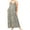 Olive, variant on Women's Plus Size Leopard Print Adjustable Strap Maxi Dress
