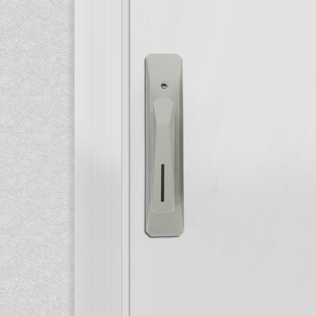 Masteelf Black Privacy Door Lever with Lock for Bedroom Interior Door Levers Keyless Reversible Square Door Locks 1 Set Rose Gold