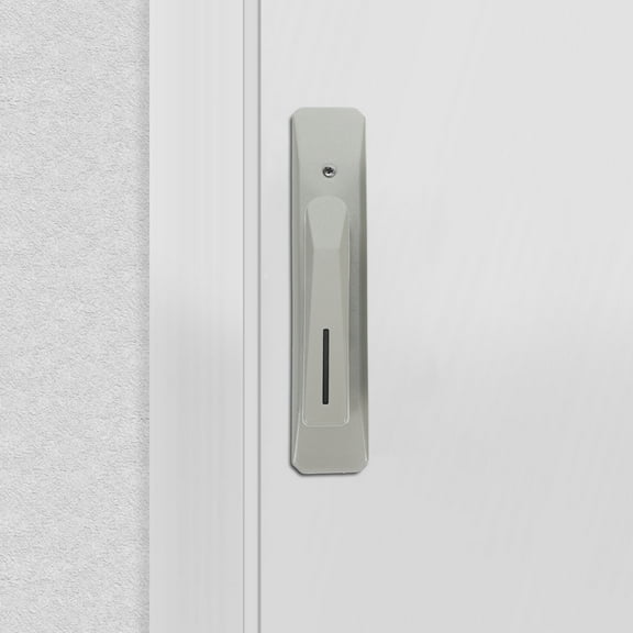 Masteelf Black Privacy Door Lever with Lock for Bedroom Interior Door Levers Keyless Reversible Square Door Locks 1 Set Rose Gold