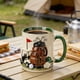 thumbnail image 5 of Tazas de Agua, Leche y Café con Estampados, Elegantes Tazas de Cerámica con Asas de Colores para Uso Doméstico., 5 of 6