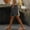 Dark Gray, variant on Zedker Linen Shorts for Womens Casual Knee Length Bermuda Shorts with Hollow Side Summer Beach Lightweight Capri Pants Beige L