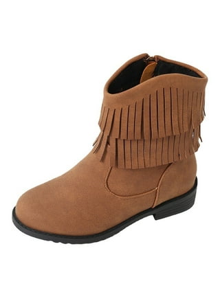Girls 2024 fringe boots
