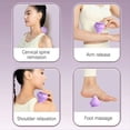 thumbnail image 5 of Bola de Masaje de Silicona Recargable por USB: Masajeador Vibratorio de Fitness para Relajación de Músculos, Cintura y Espalda y Alivio del Dolor B, 5 of 5