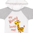 thumbnail image 4 of Inktastic My Nonna Loves Me Cute Giraffe Boys or Girls Baby Bodysuit, 4 of 5