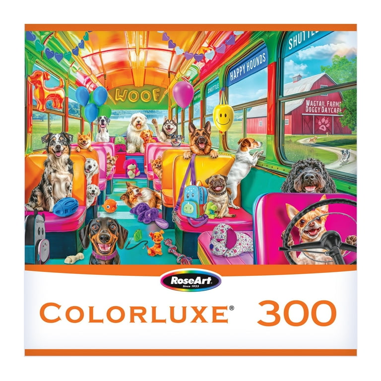 RoseArt Colorluxe 300-Piece - Doggy Daycare Shuttle - Walmart.com