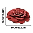 thumbnail image 6 of Antqov Flower Rug, Washable Floor mat, Home Decoration Carpet for Beautiful Flower Theme Decor, Living Room Bedroom Bathroom Area Rug, 6 of 6