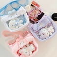 thumbnail image 2 of Lindo Cinnamoroll Kuromi My Melody Bolsa De Peluche Y Llavero De Dibujos Animados Anime Crossbody Bolsos Plushie Regalo, 2 of 4