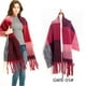 thumbnail image 5 of Bufanda cálida de invierno para mujer, chal largo, bufandas grandes, bufandas gruesas para clima frío, bufandas de colores a juego, 5 of 5