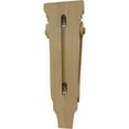 thumbnail image 4 of Ekena Millwork 5 1/8"W x 2 3/8"D x 15 1/2"H Medium Traditional Pilaster Wood Corbel, Cherry, 4 of 4