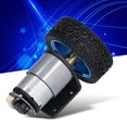 thumbnail image 4 of Encoder Motor Kit, 6mm Shaft Smart Car Motors High Torsion Controller with Mounting Bracket for Robot Model for DIY Engine Toy, 4 of 7