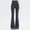 *Black, variant on ClodeEU Women's High Waist Flare Jeans ,Stretchy Slimming Denim Bell Bottom Pants Black,Womens Plus M