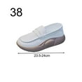 thumbnail image 4 of facefd Chaussures Décontractées pour Femmes Confortables à Enfiler Douces pour Intérieur Extérieur Marche Beige 38, 4 of 9