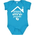 thumbnail image 3 of Inktastic Nicu Graduate Officially Moving in with My Parents Boys or Girls Baby Bodysuit, 3 of 5