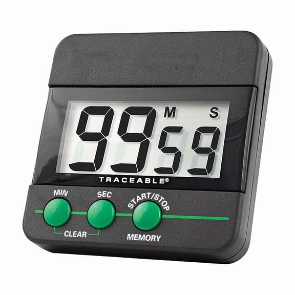 Traceable Digital Timer, Count Down, 100 min 5028