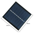 thumbnail image 2 of Ruiboury 1W 4V Polysilicon Solar Panel High Efficiency and Good Reliability for Batteries Outdoor Lighting Power, 2 of 7