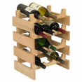 thumbnail image 1 of Wooden Mallet WR34UN 12 Bottle Dakota Wine Rack, 1 of 3