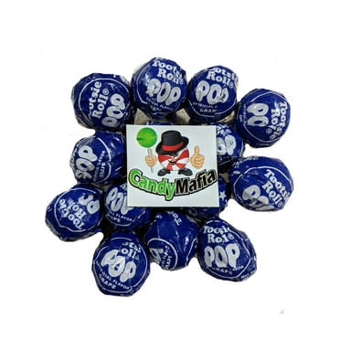 Grape Tootsie Pops 60 Count with CandyMafia Magnet