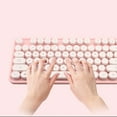 thumbnail image 3 of Graflsoa Sleek Wireless Keyboard and Mouse Combo for Office and Gaming, Detachable Keycaps, Ergonomic Design, Black, 3 of 7