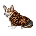 thumbnail image 7 of Honeii Halloween Bat Print Small Dog Hoodies Pet Hooded Sweatshirts Fall Winter Puppy Cat Sweaters Warm Clothes for Small Dogs Outfits Costume-XX-Large, 7 of 7