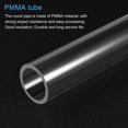 thumbnail image 4 of Unique Bargains Tube Rond en Acrylique Rigide Transparent 24mm ID x 30mm OD x 305mm Lot de 2, 4 of 6