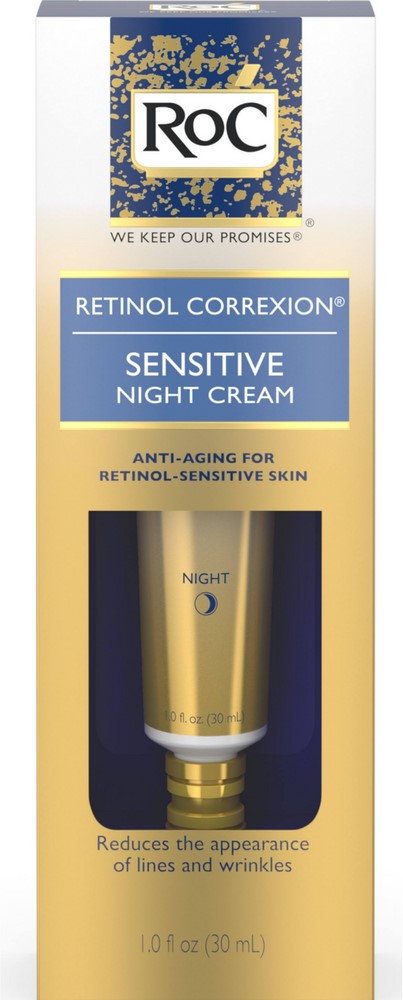 RoC Retinol Correxion Anti-Aging Sensitive Skin Night Cream 1 oz (Pack of 3) - image 1 of 1