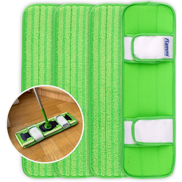 Reusable Dust Mop Pads for Swiffer Sweeper XL, Microfiber Mop Pad