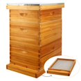 thumbnail image 1 of Kit de colmena MayBee de 10 cuadros en madera de cedro recubierta con cera, 1 of 6