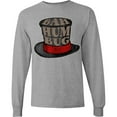thumbnail image 3 of Inktastic Scrooge's Top Hat Bah Humbug Long Sleeve T-Shirt, 3 of 5