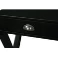thumbnail image 6 of OSP Home Furnishings Washburn Chic Campaign Writing Desk in Black Finish, 6 of 11