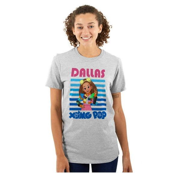 XOMG POP Music Fan Dallas Cartoon Women Plus Size Graphic Tee Tees Brisco Brands 2X