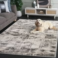 thumbnail image 3 of SAFAVIEH Whisper William Abstract Area Rug, Grey/Light Grey, 5'3" x 7'6", 3 of 8