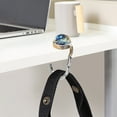 thumbnail image 1 of Luminous Glass Hooks Fluorescent Cosmic Glass Schoolbag Hooks Folded Bag Hooks Hooks For Deskside Hooks Student Gifts, 1 of 6