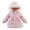 Pink, variant on Fozruso Winter Warm Jackets 18-24 Months,Toddler Fleece Jackets Winter Outerwear Coat For Baby Girl Sweater Clothes Blue