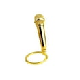 thumbnail image 4 of Microphone Pendant Keychain Simulation Mic Shaped Keyring Fashionable Bag Charm Stylish Accessory for Music Lovers, 4 of 10