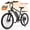 Yellow, variant on VARUN 24" Electric Bike for Adults, 350W Motor, 20MPH, 36V Removable Battery, Up to 50 Miles Range, 7-Speed, Front Suspension & Dual Disc Brakes, All-Terrain Tires, UL Certified